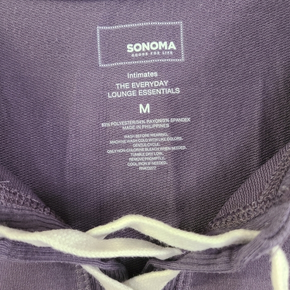 Sonoma Intimates The Everyday Lounge Essentials Lightweight Sweatshirt - Picture 4 of 5